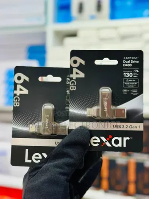 Lexar 2 in 1 Flash Drive 64gb Flash Drive*