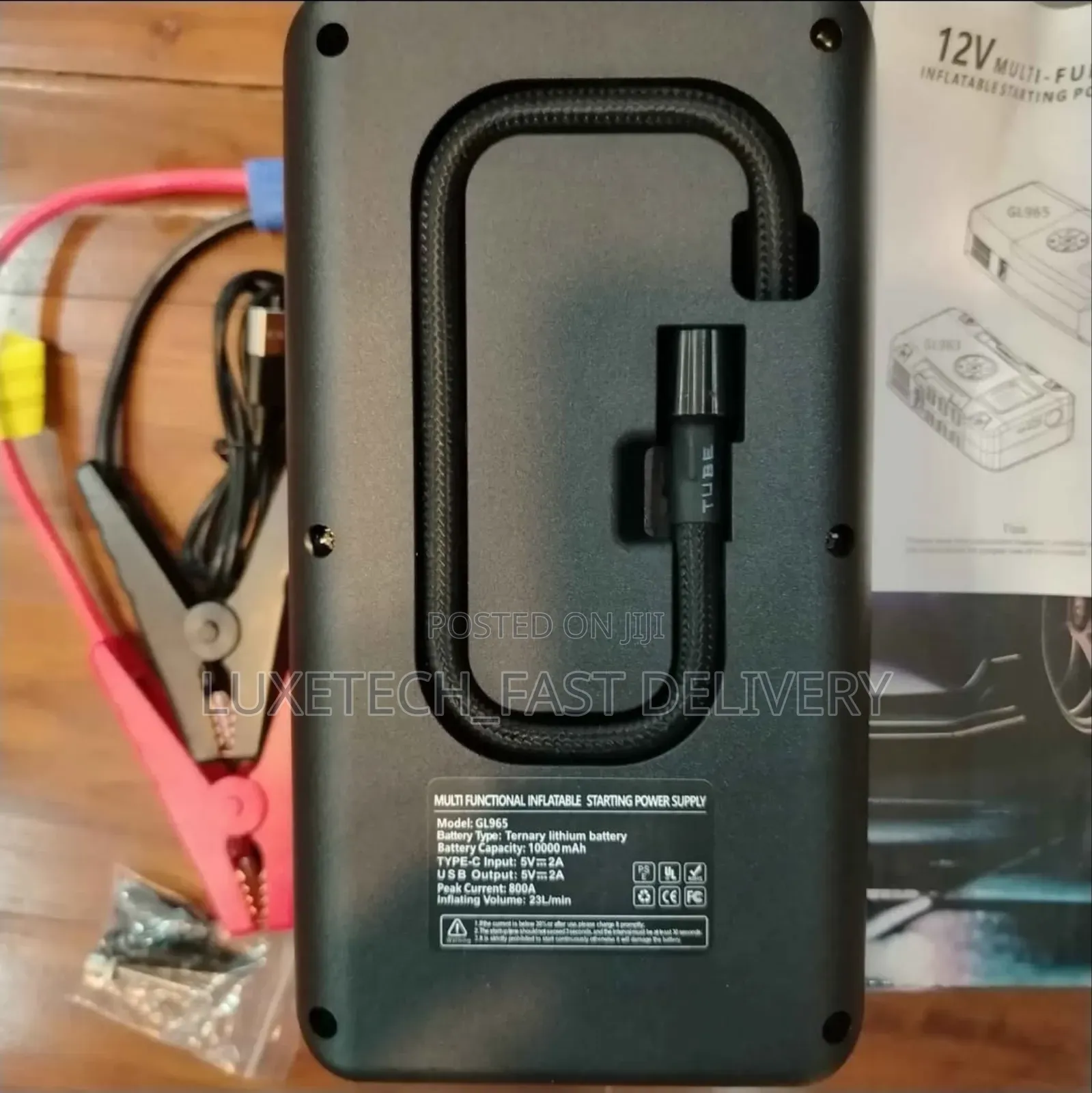 Multifunctional Car Emergency Power Starter