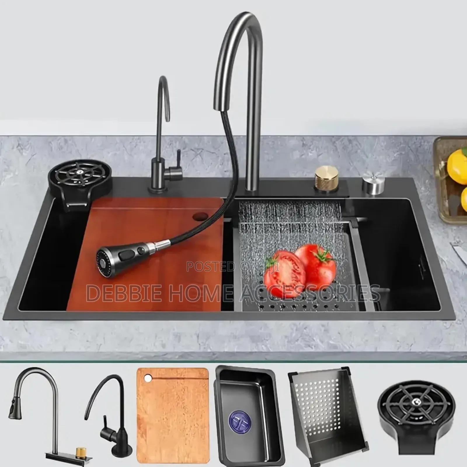 Waterfall Smart Kitchen Sink