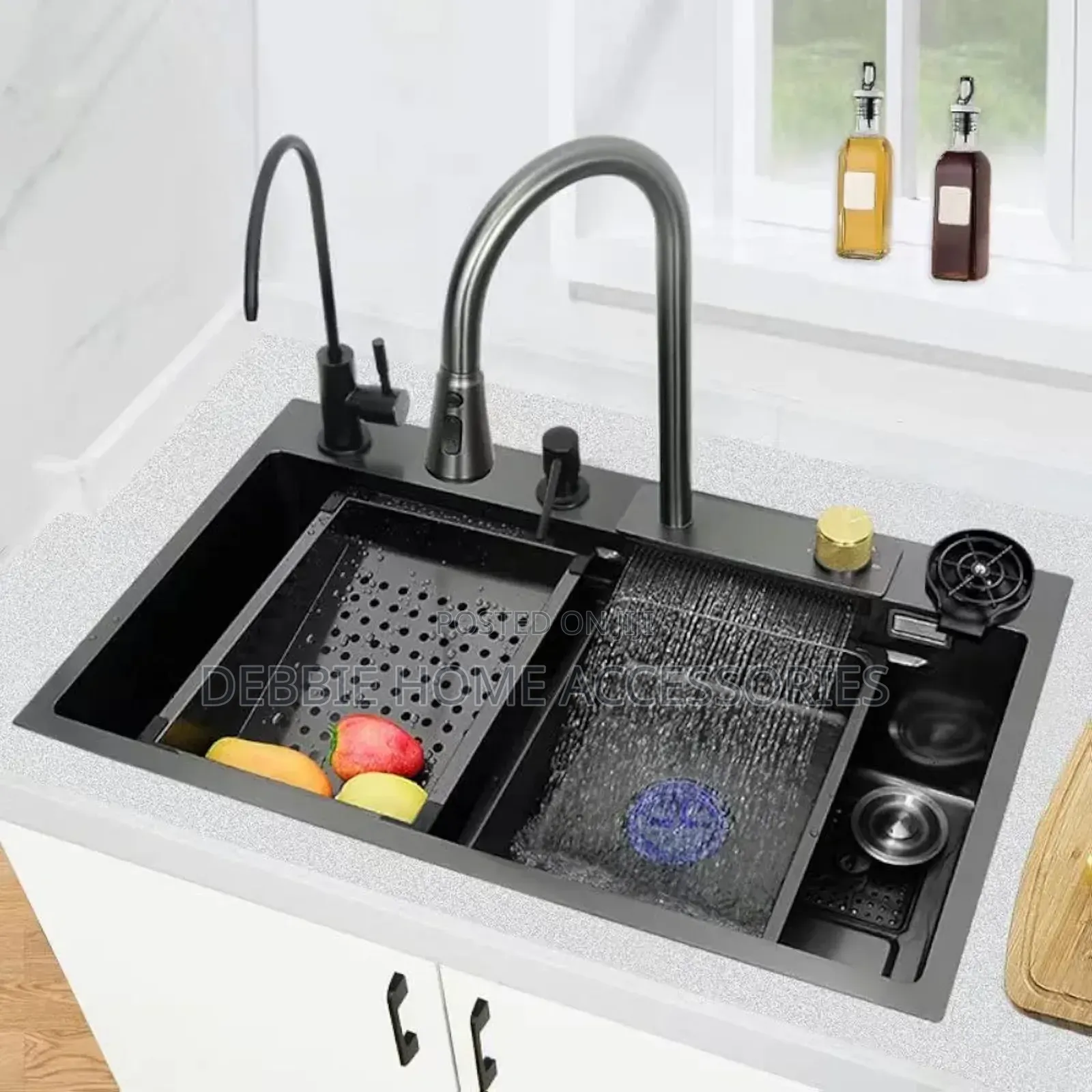 Waterfall Smart Kitchen Sink