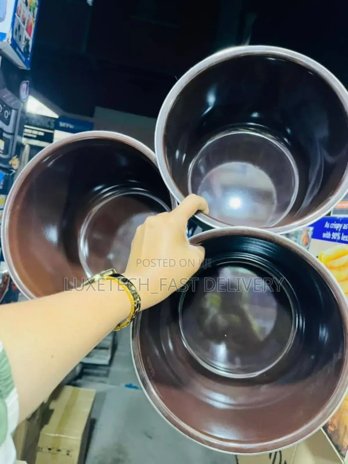 Non-Stick Pressure Cooker Pots 6 Liters (Sufuria Ya Pressure Cooker)