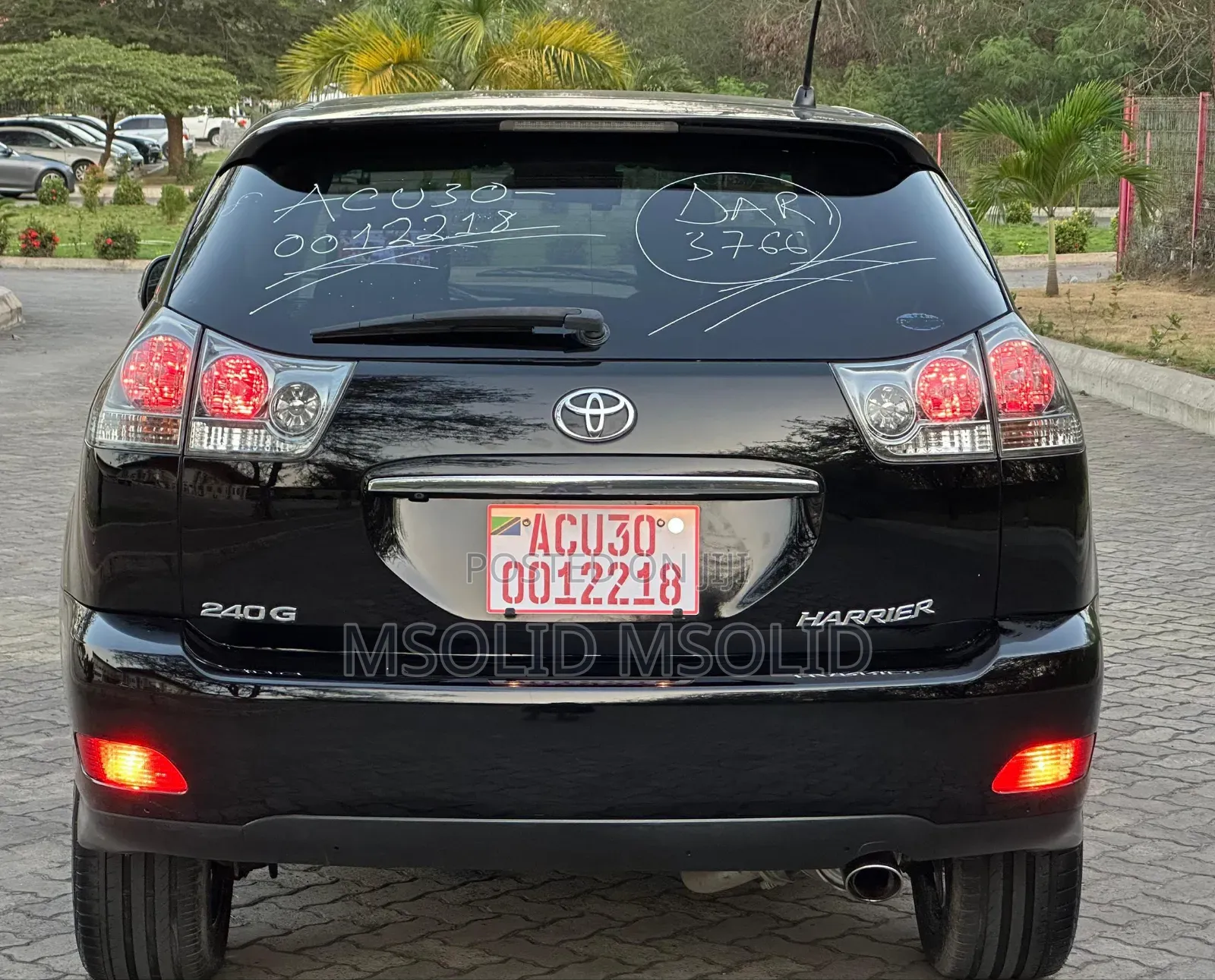 Toyota Harrier 2004 Black