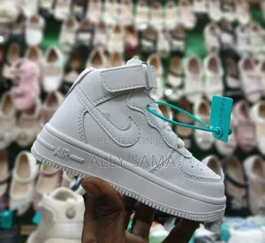 Unisex Nike Airforce Full White for Our Baby's