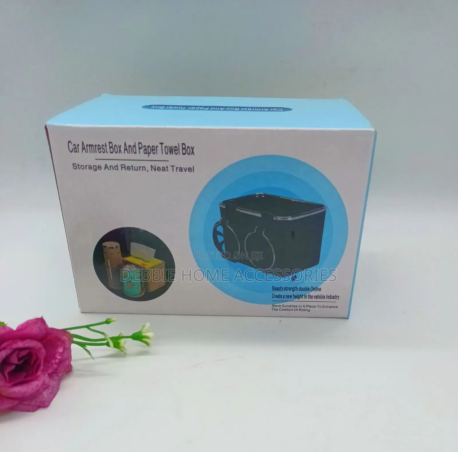 Car Armrest Storage Box