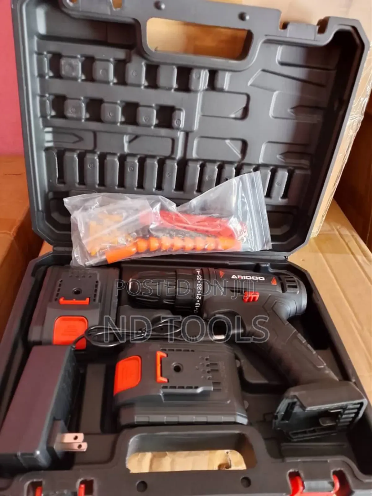 Cordless Drill 10mm Aridoo
