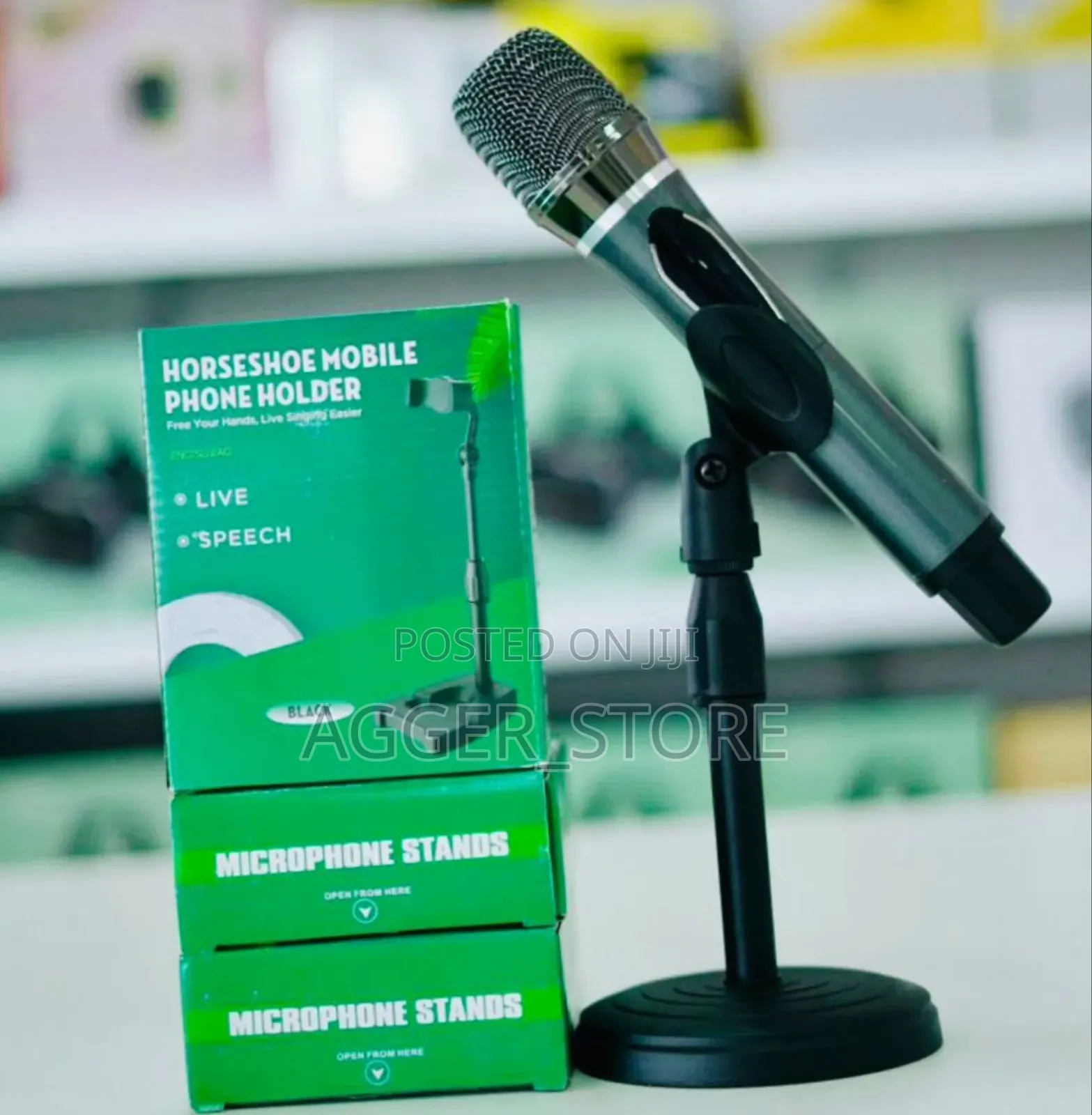 Microphone Holder Broadcast Mic Live, Speech