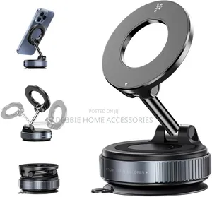 Vacuum Magnetic Phone Holder Stand For Car