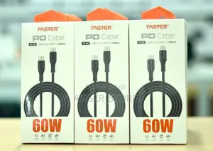 Faster Pd Cable Usb-C to Usb-C 60watts
