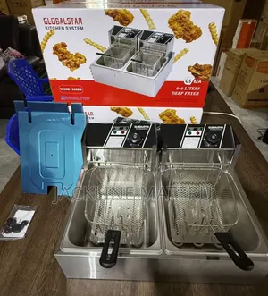 Global Deep Fryer 12liter 2500w+2500w
