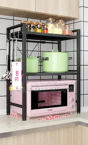 Steel Microwave Organizer