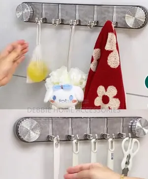 Suction Cup Hook Rack