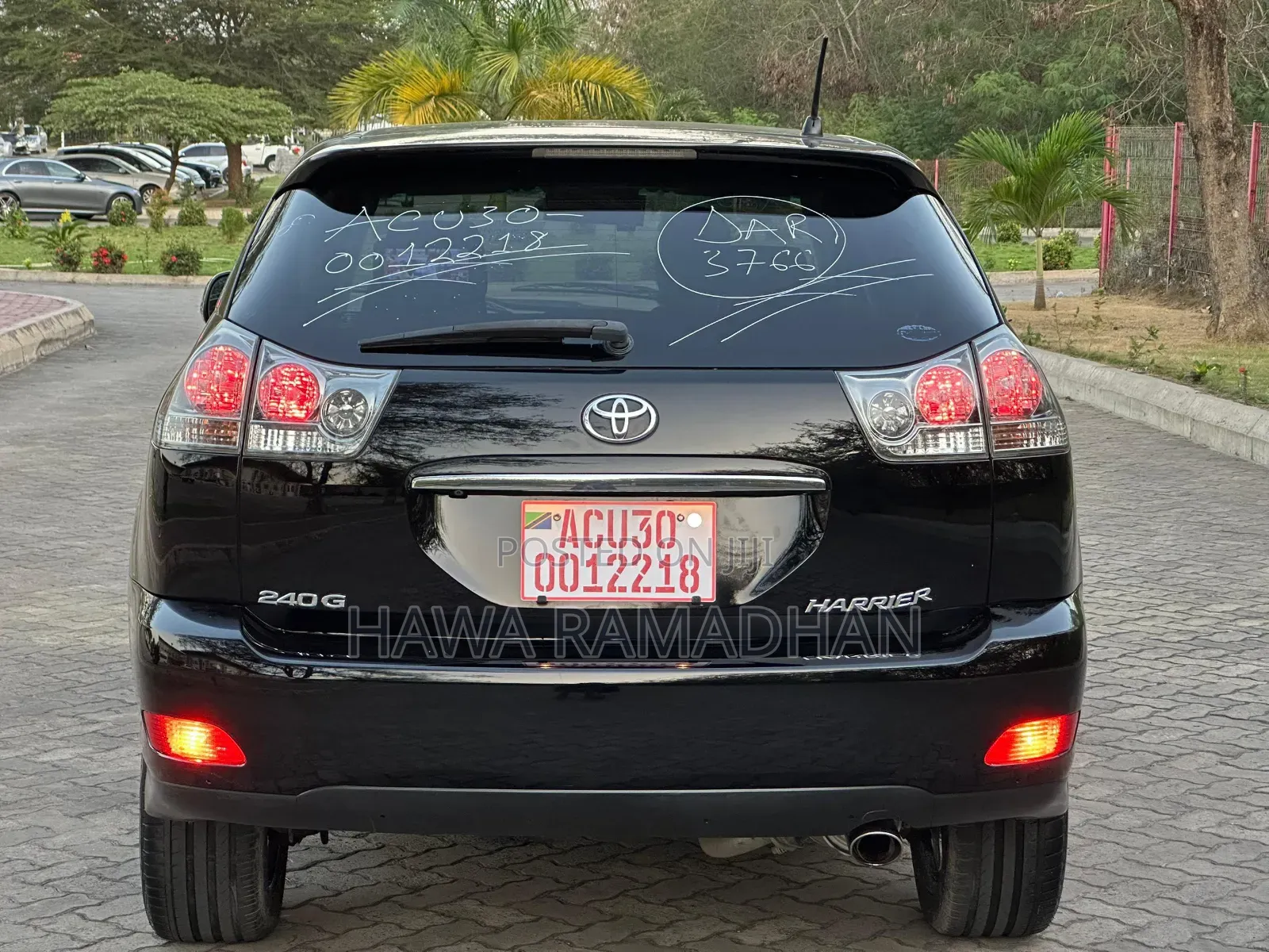 Toyota Harrier 2004 Black