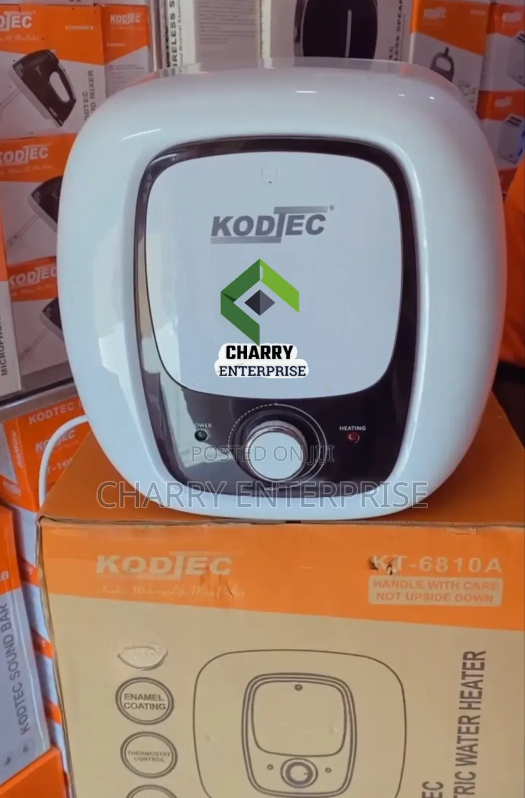 Kodtec Electric Water Heater 15l Bafuni, Jikoni Na Hata Salon