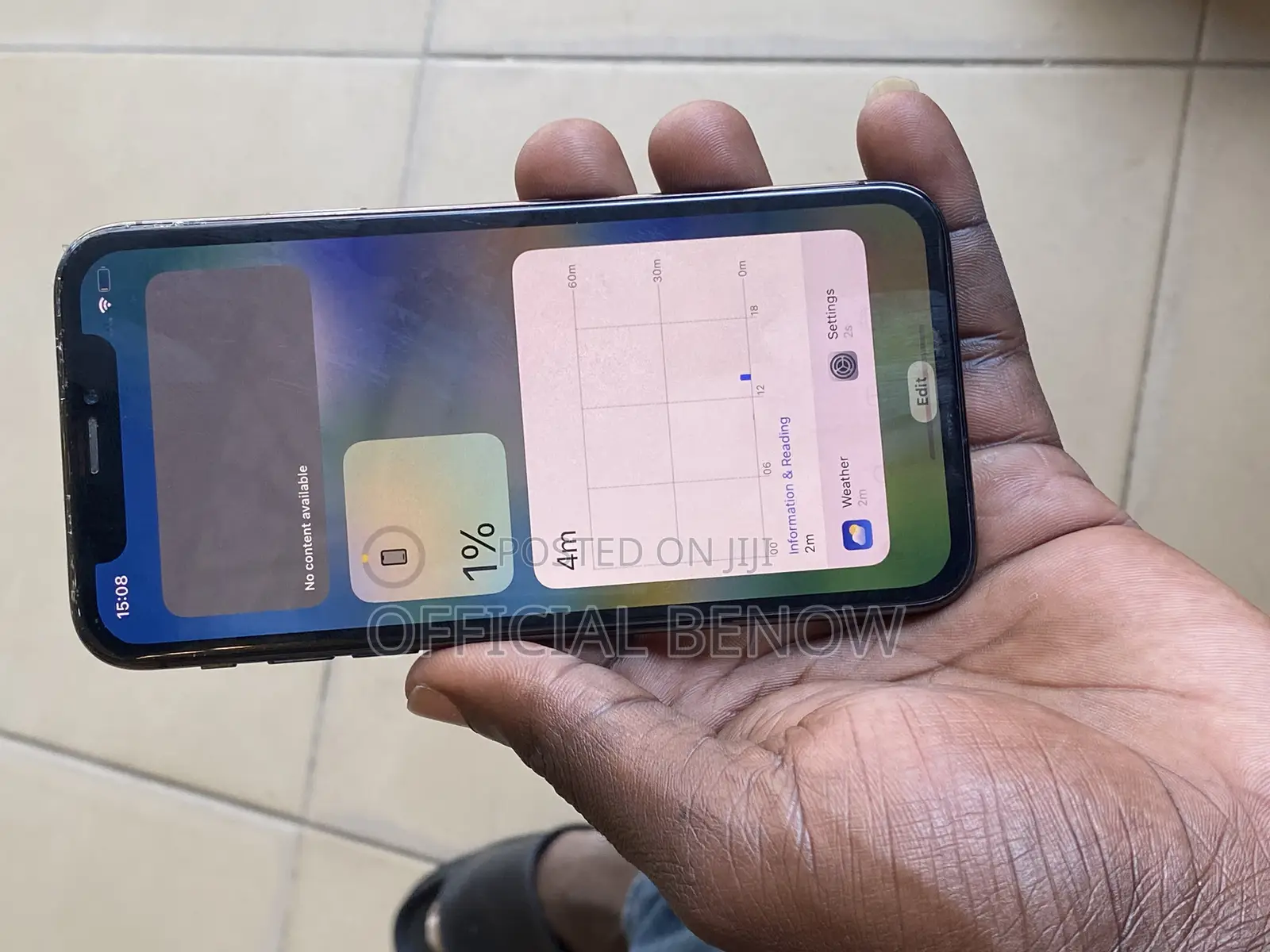 Apple iPhone X 64 GB Black