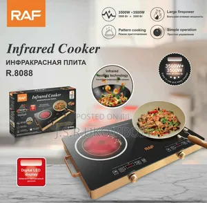 *Raf Double Infrared Cooker 2 Plate