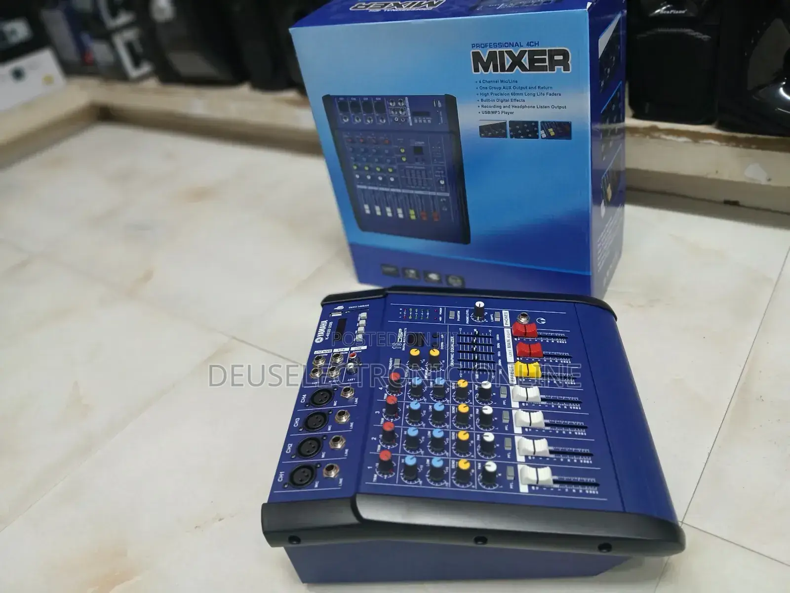 Professional Mixer 4ch