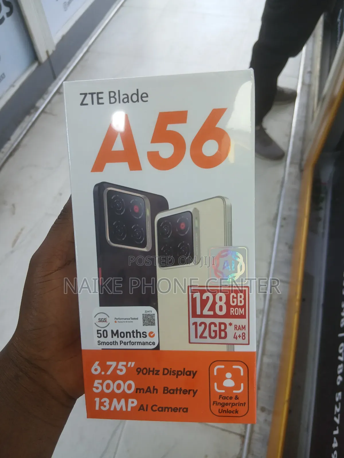 New ZTE Blade A54 128 GB Gold