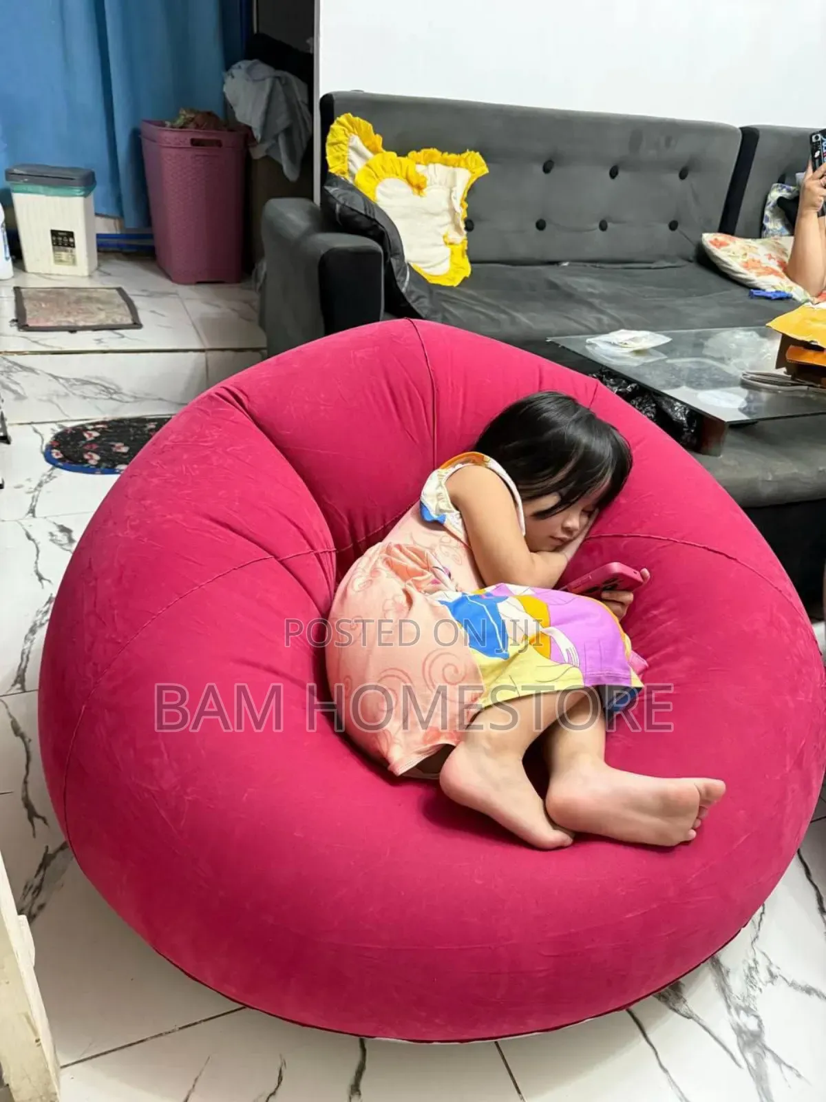 Inflatable Bean Bag Cozy Sofa