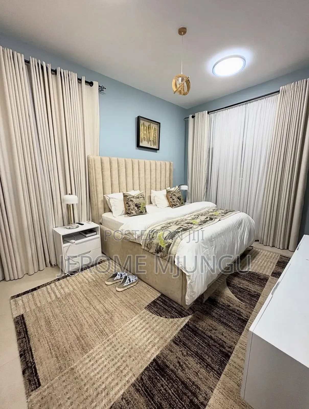 Furnished 3bdrm Apartment in Mikocheni for rent