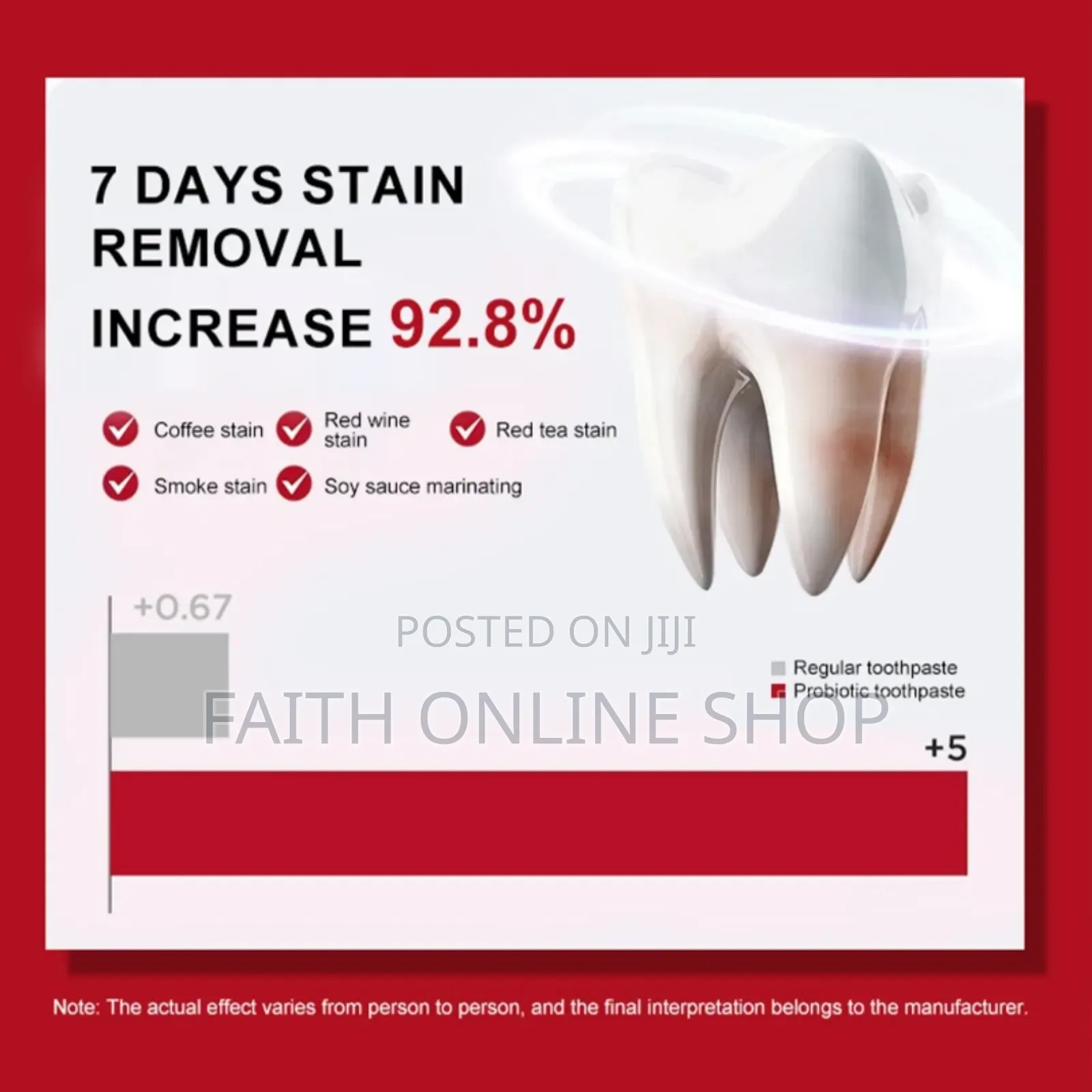 Sp-14 Probiotic Teeth Whitening Toothpaste