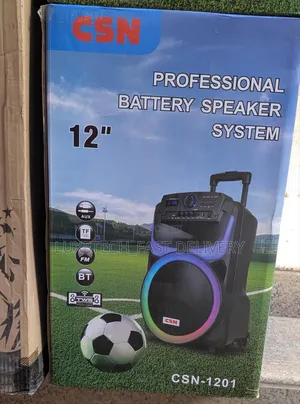 CSN-1201 Professional Battery Speaker