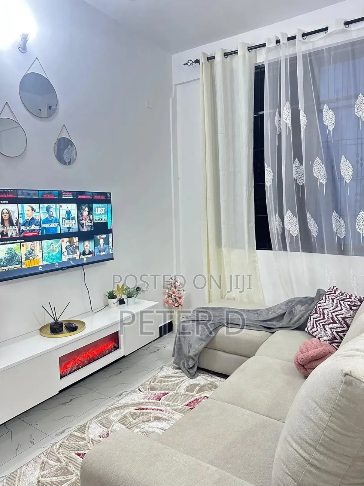 Furnished 1bdrm Apartment in Mikocheni for rent