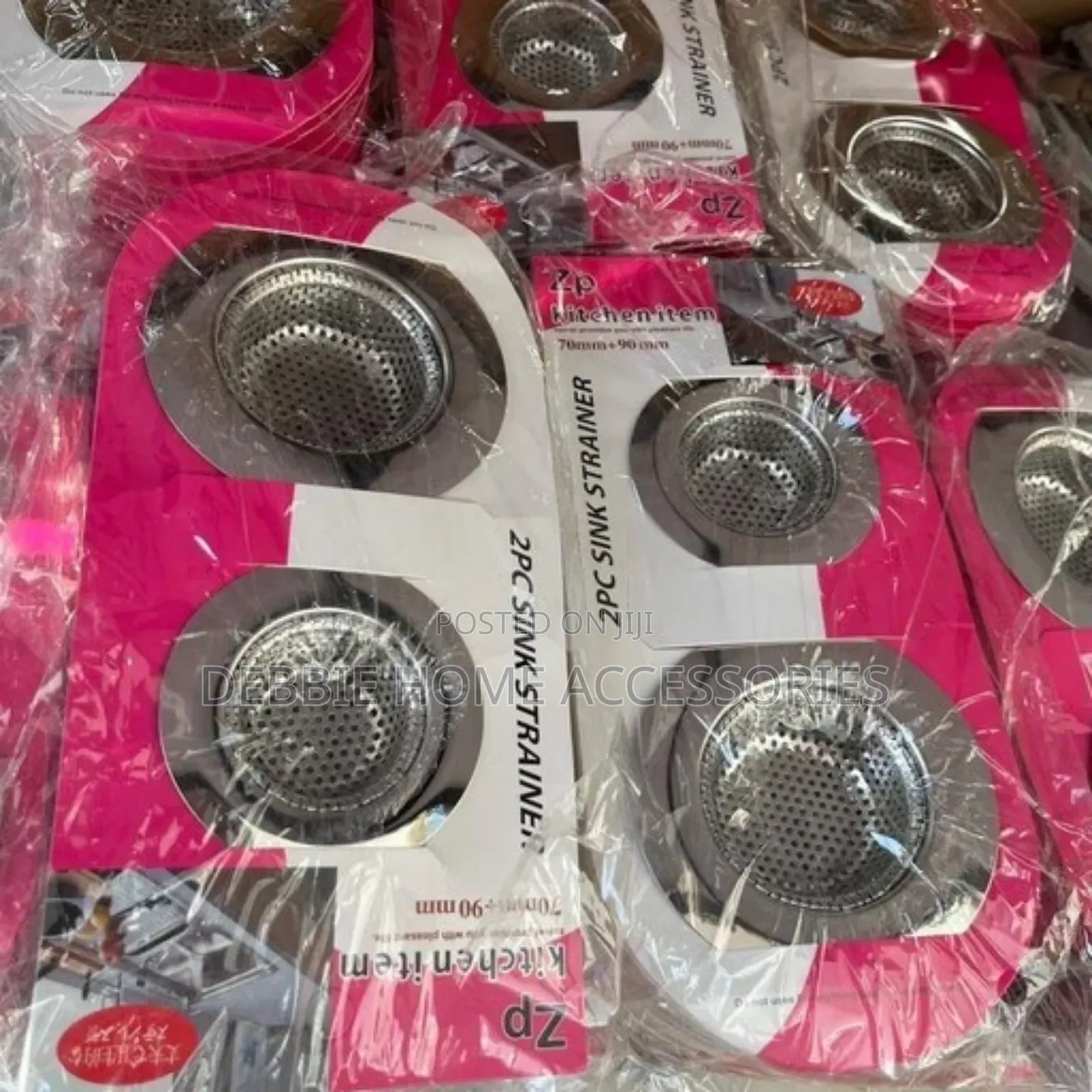 Kitchen Sink Strainer 2pc Set