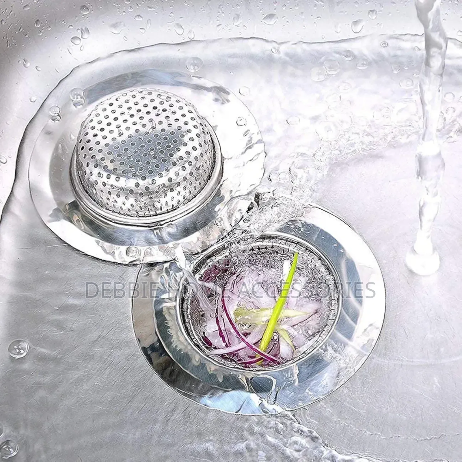 Kitchen Sink Strainer 2pc Set