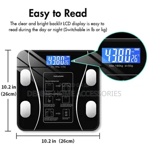 Smart Body Scale - Bluetooth