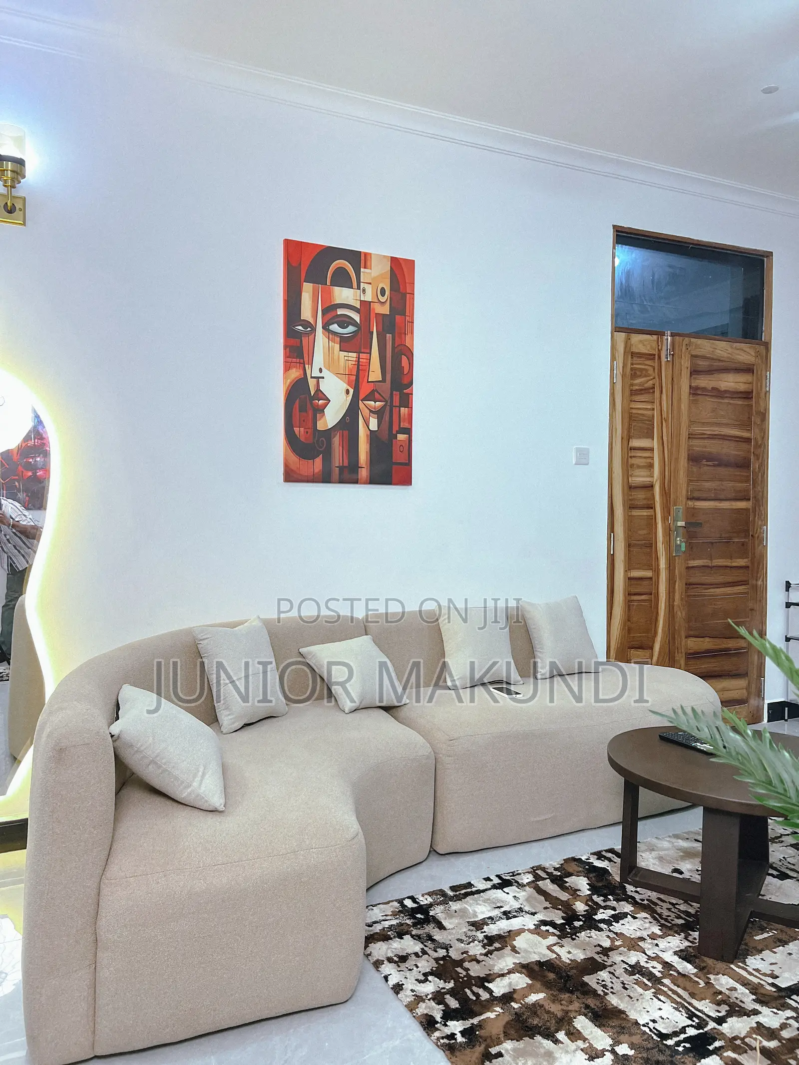 Furnished Mini Flat in Cartel Residences, Sinza for rent