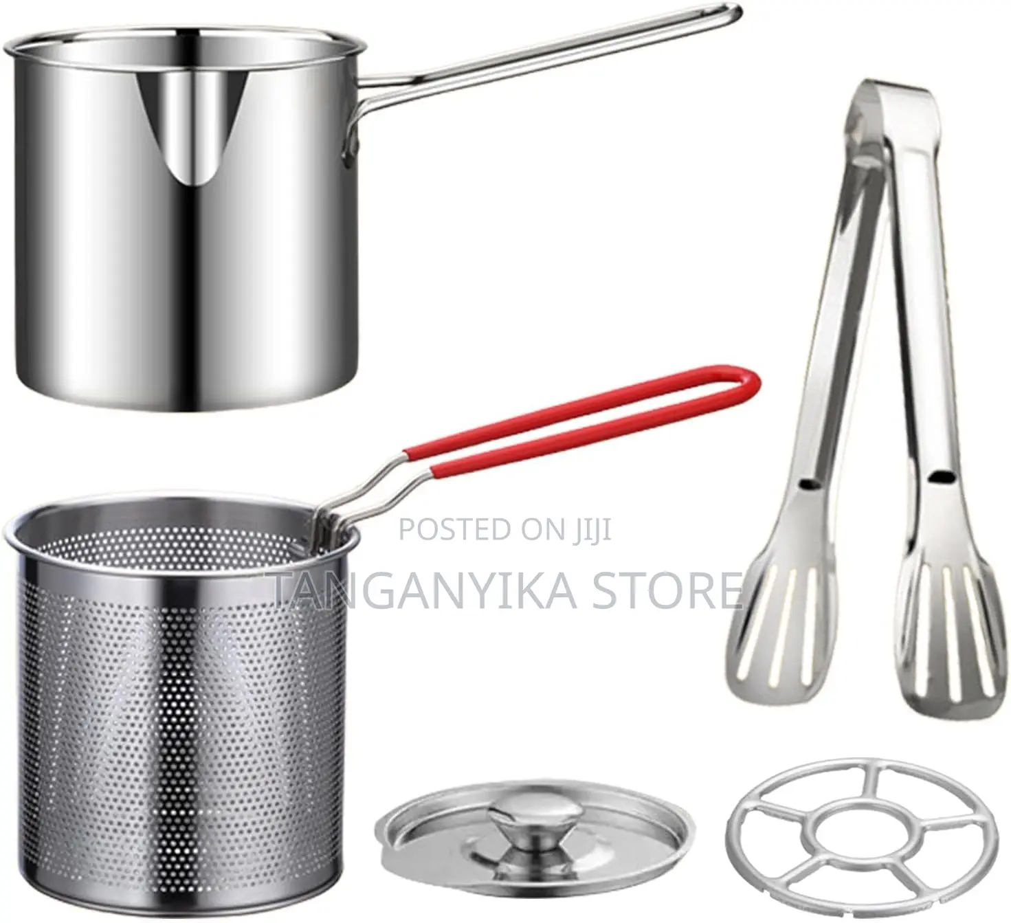 Mini Deep Fryer With a Strainer Basket
