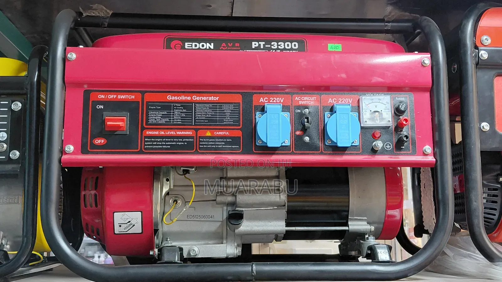 Edon Generator Pt-3300 3,3kva