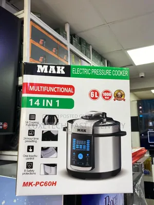Mak 14-in-1 Electric Pressure Cooker 6 Litres