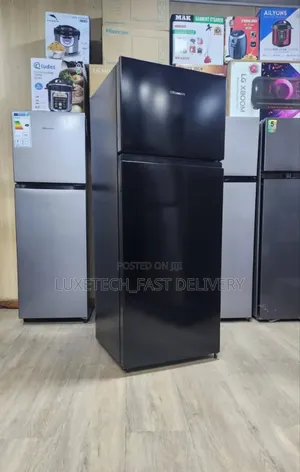 Hisense Fridge 205 Litres (Black Design)