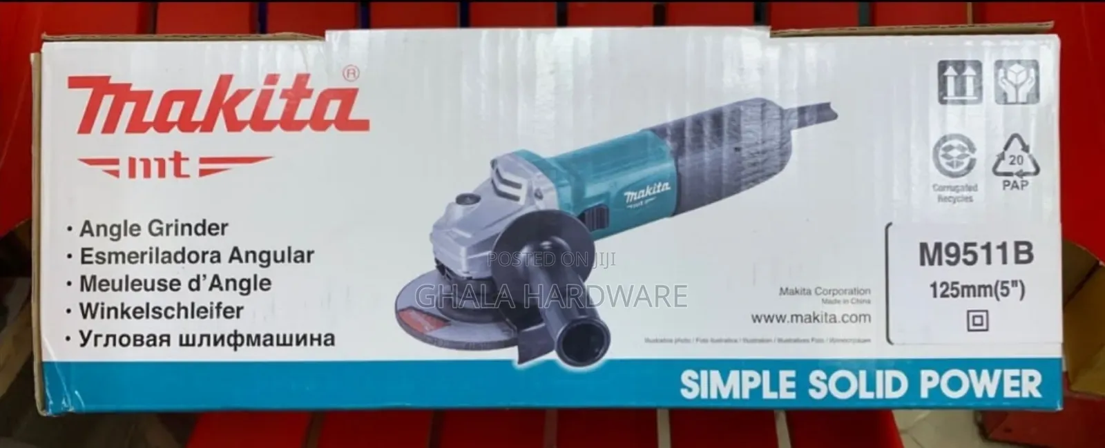 Makita Mt M9511b Inchi 5 Grinder
