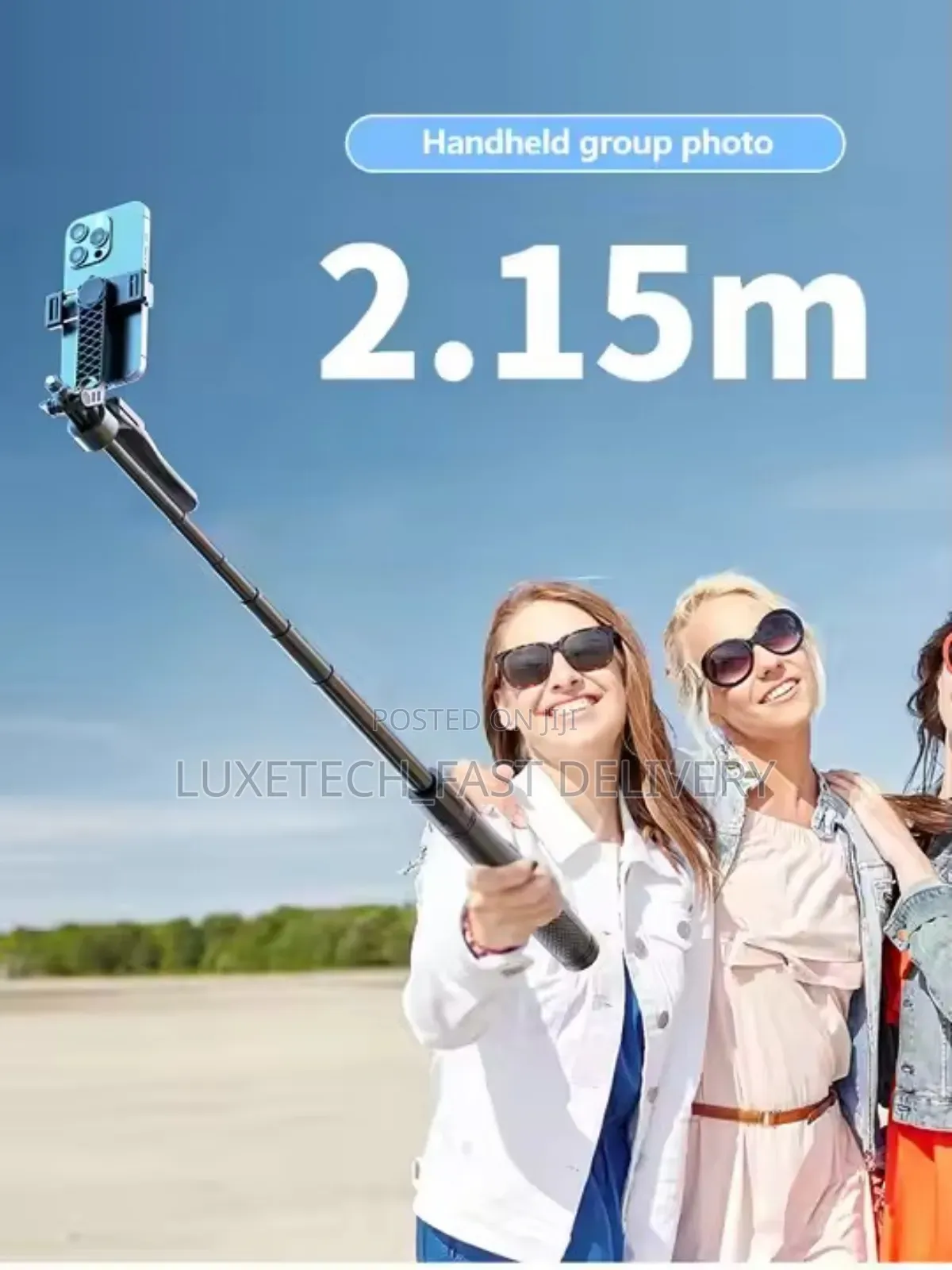 Selfie Stick Tripod Extendable Stand With Bluetooth Remote