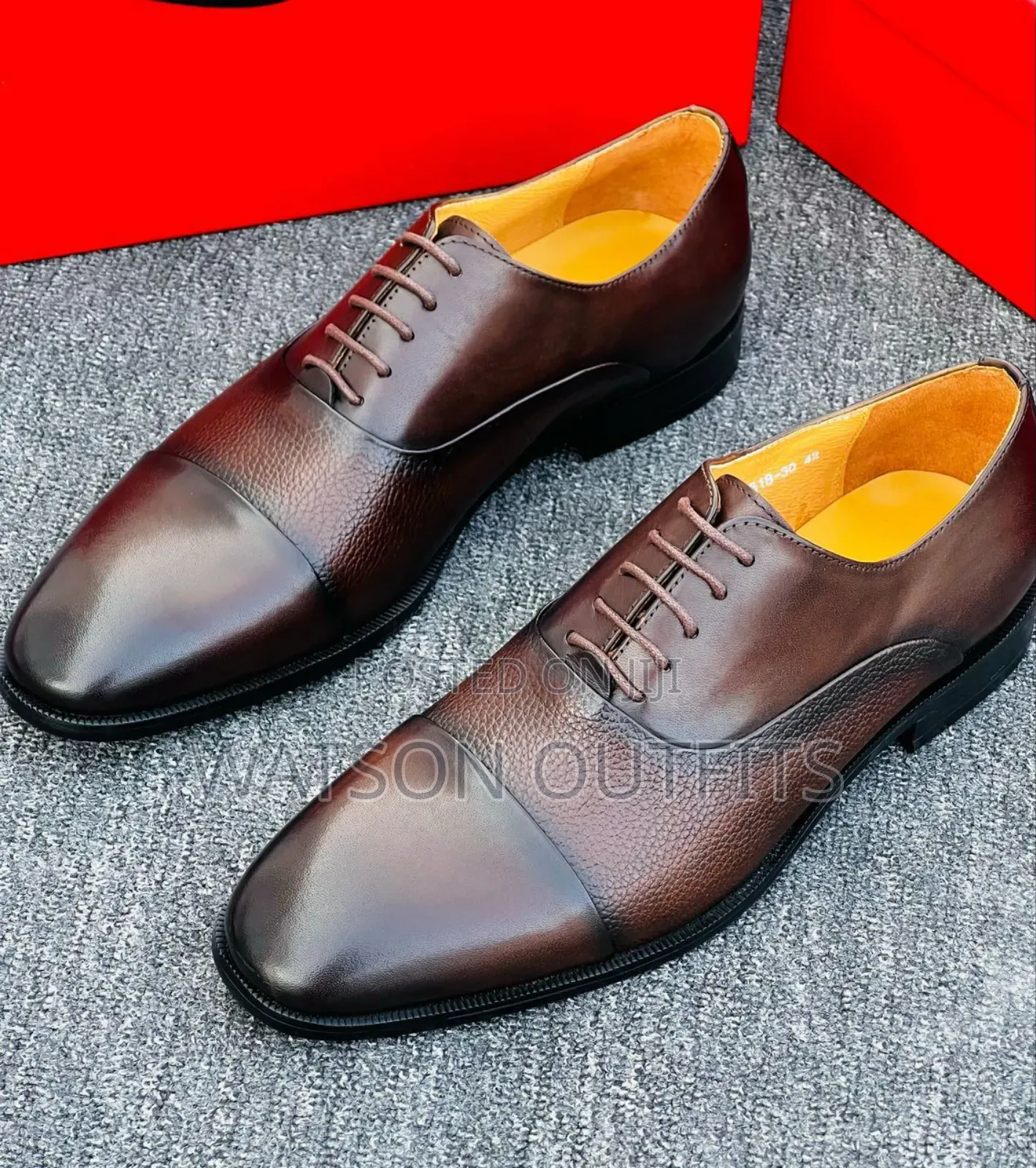 Men's Footwears or Shoes Very Well Leathered With Fancy Looking