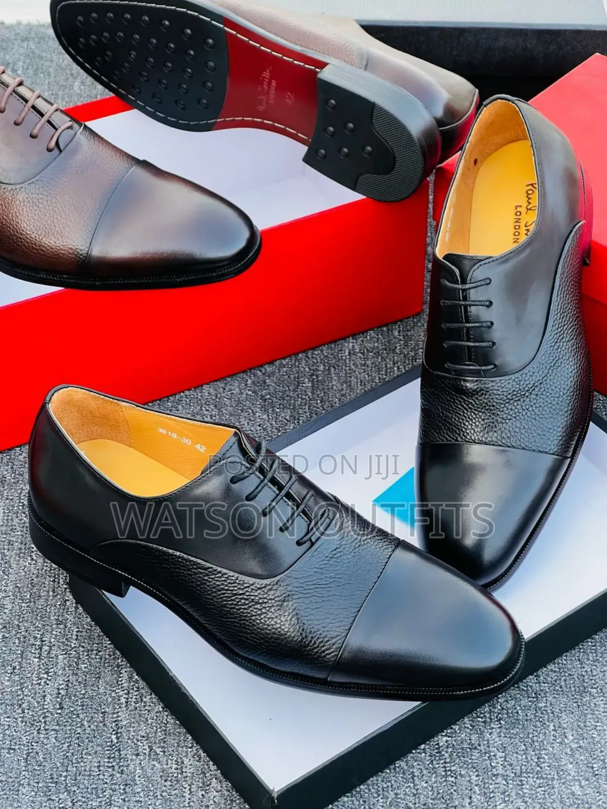 Men's Footwears or Shoes Very Well Leathered With Fancy Looking