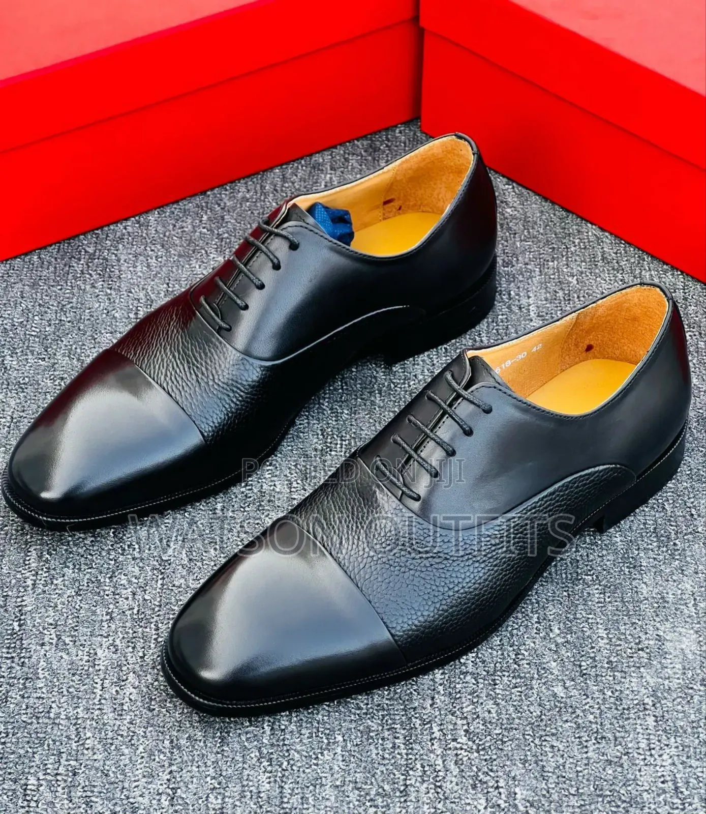 Men's Footwears or Shoes Very Well Leathered With Fancy Looking