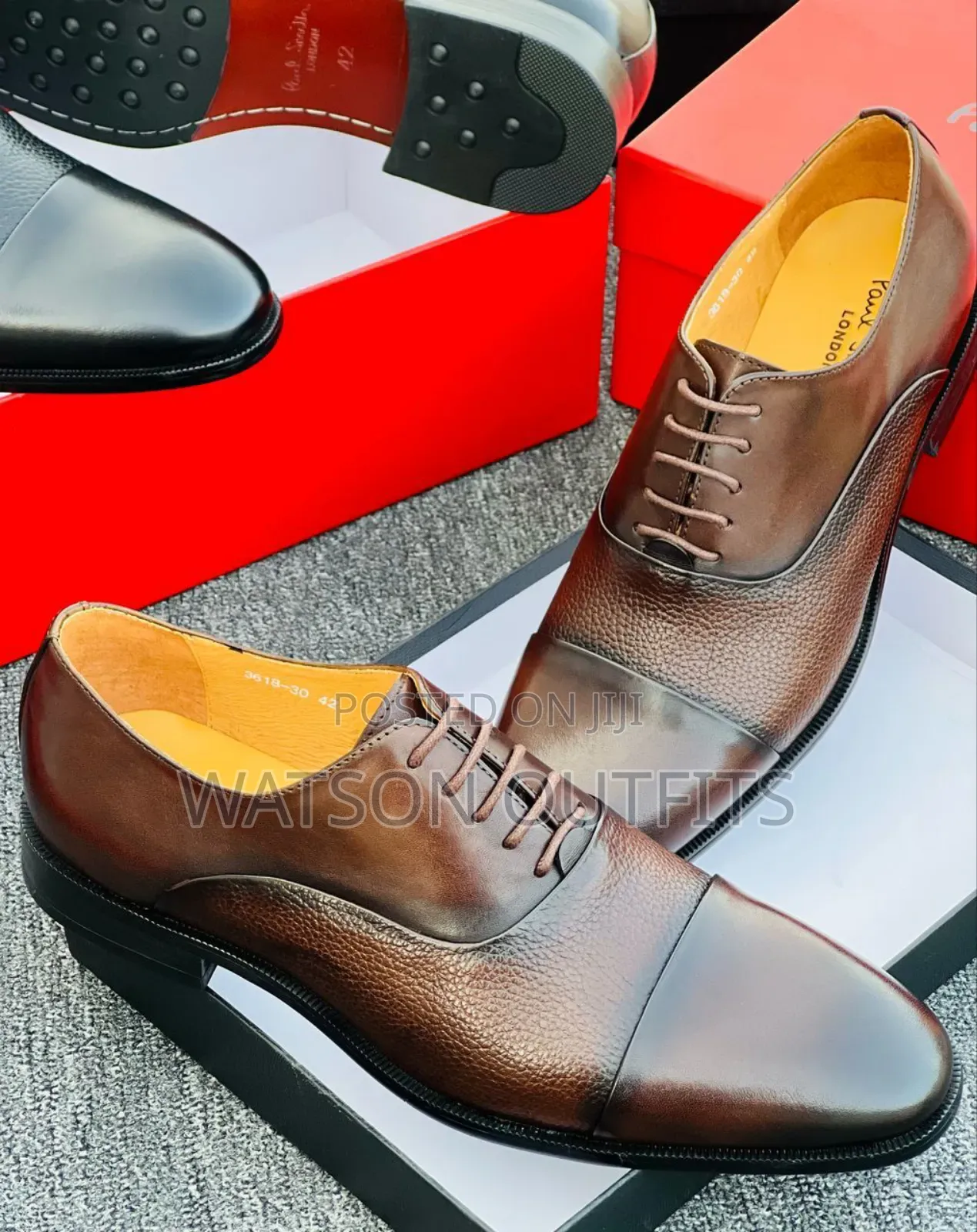 Men's Footwears or Shoes Very Well Leathered With Fancy Looking