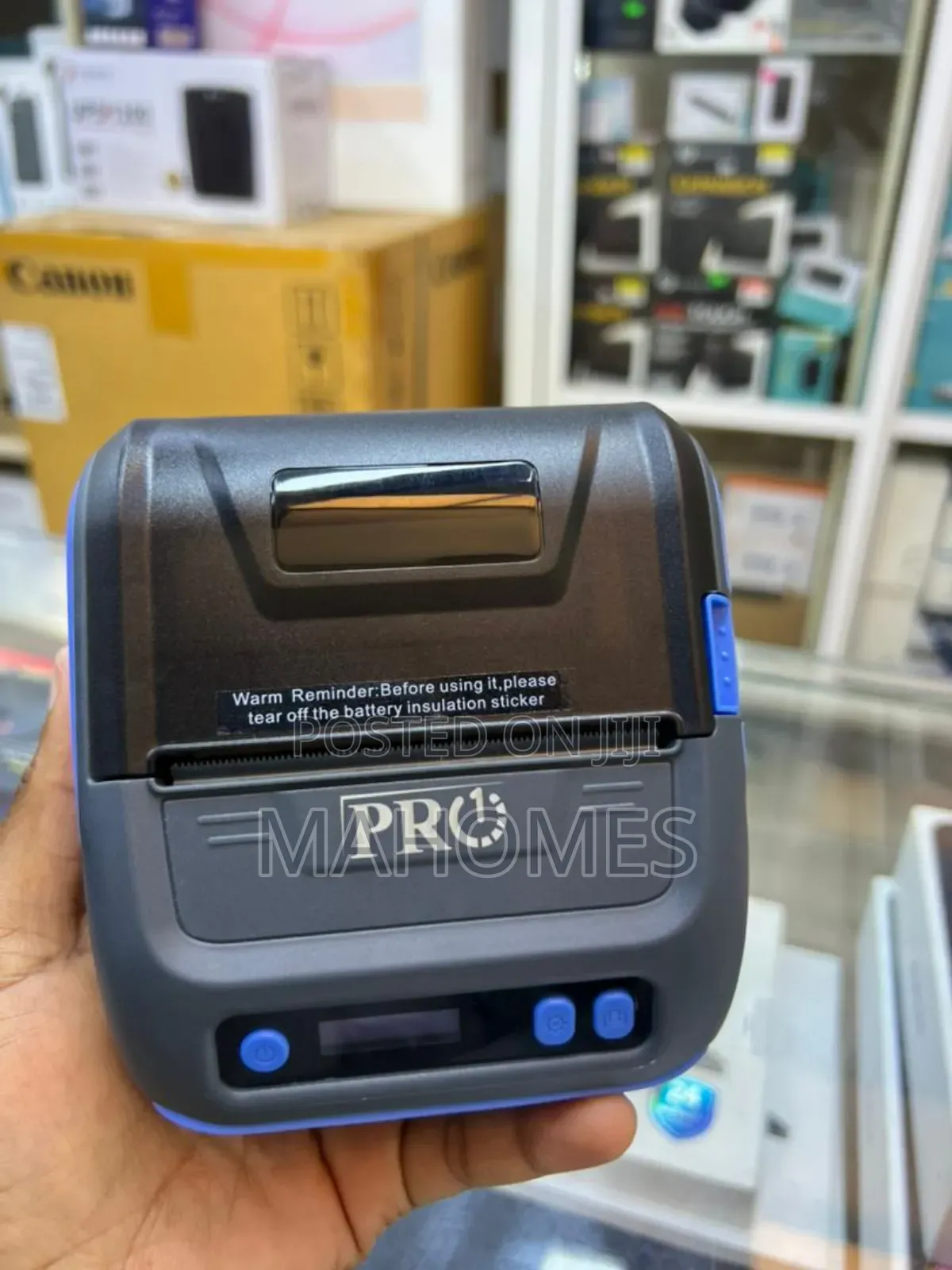 Portable Thermal Printer Ubsb + Bluetooth Width