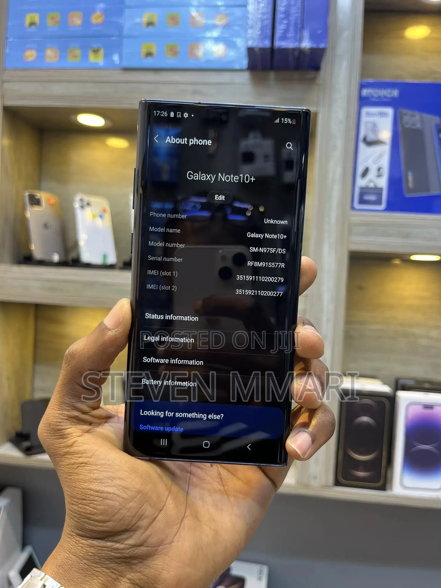 New Samsung Galaxy Note 10 Plus 256 GB Black