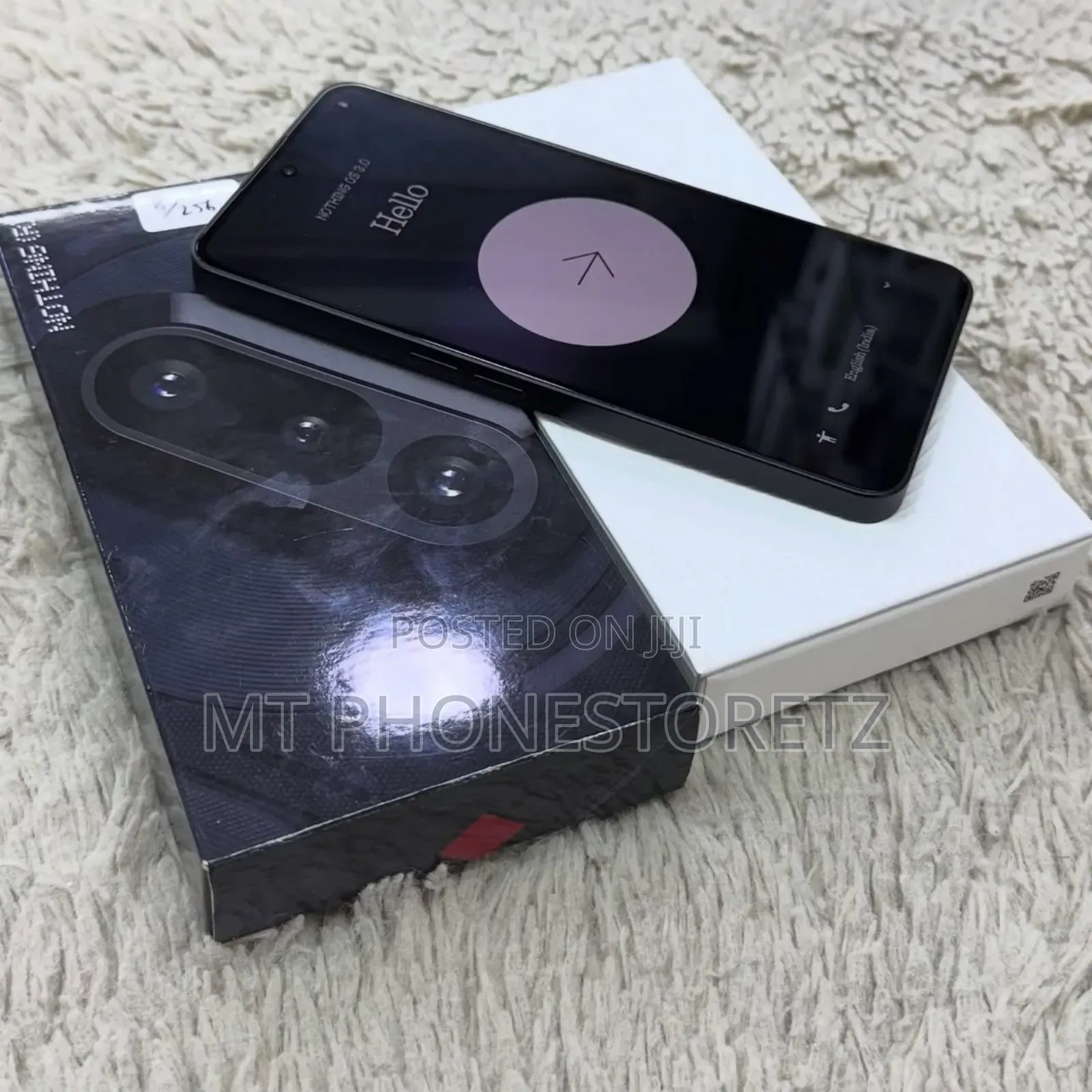 New Nothing Phone 3a 256 GB Black