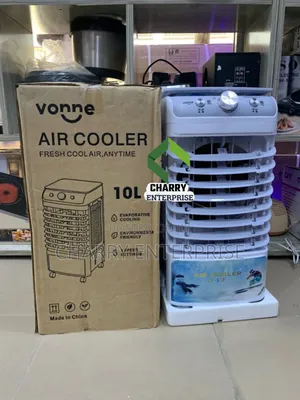 Vonne Air Cooler Fresh Cool Air Nzuri Kwa Afya Haileti Uchovu 10liter