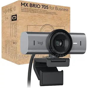 Logitech Brio 705 Business Webcam, 8.5mp Hd, Usb-C, Auto-Focus,