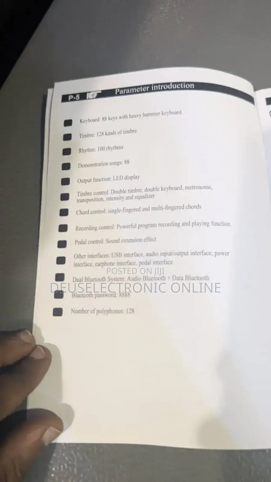 Electric Digital Piano 88key