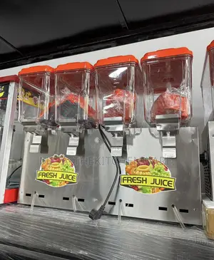 Commercial Juice Dispenser 4 Tanks 72l