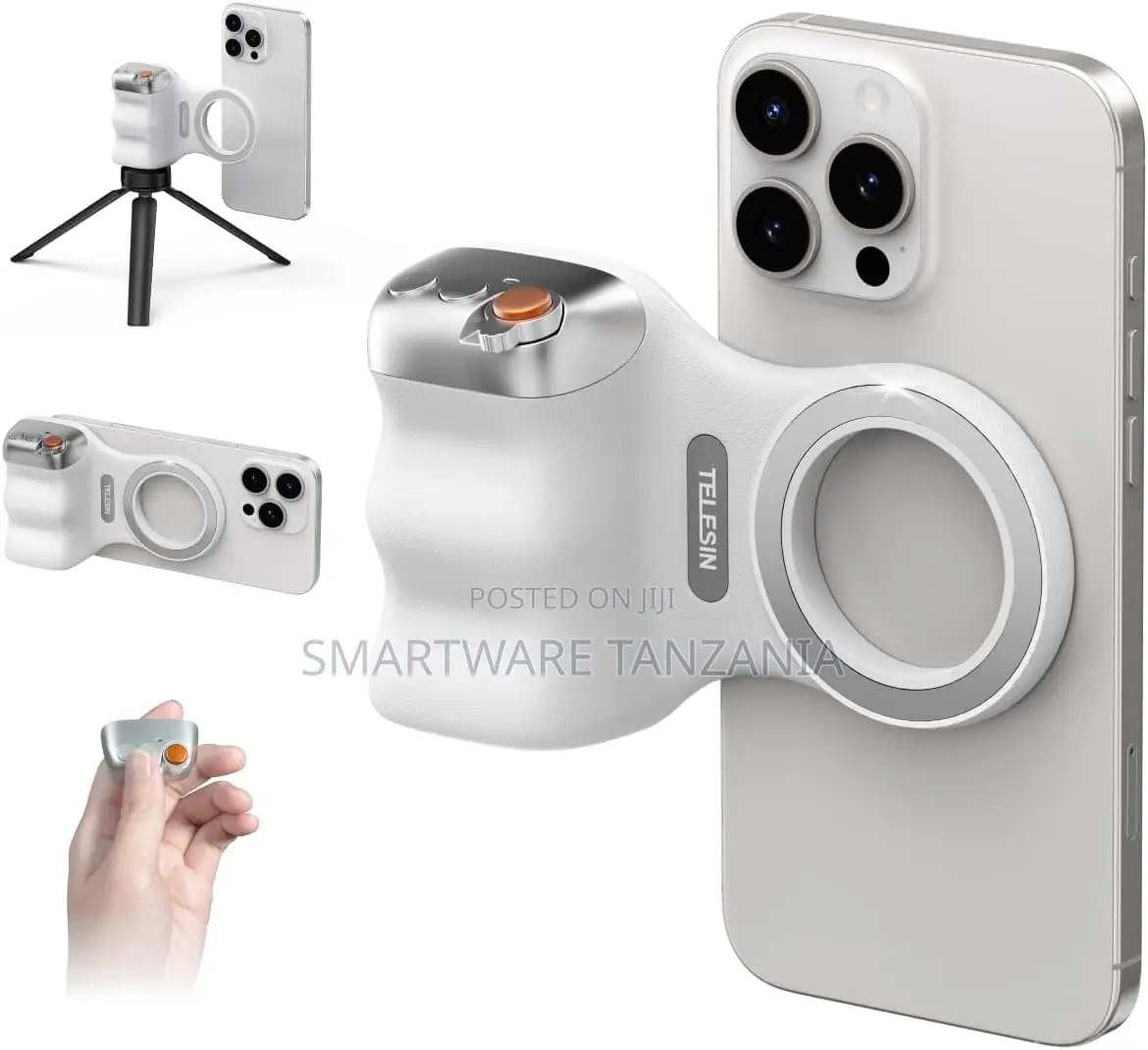 Fun Shot Magnetic Grip DSLR Magnetic Phone Grip With Detachable Remote