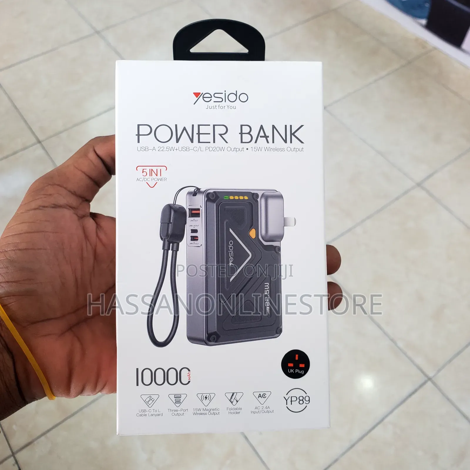 Yesido Yp89 10000 Mah Power Bank
