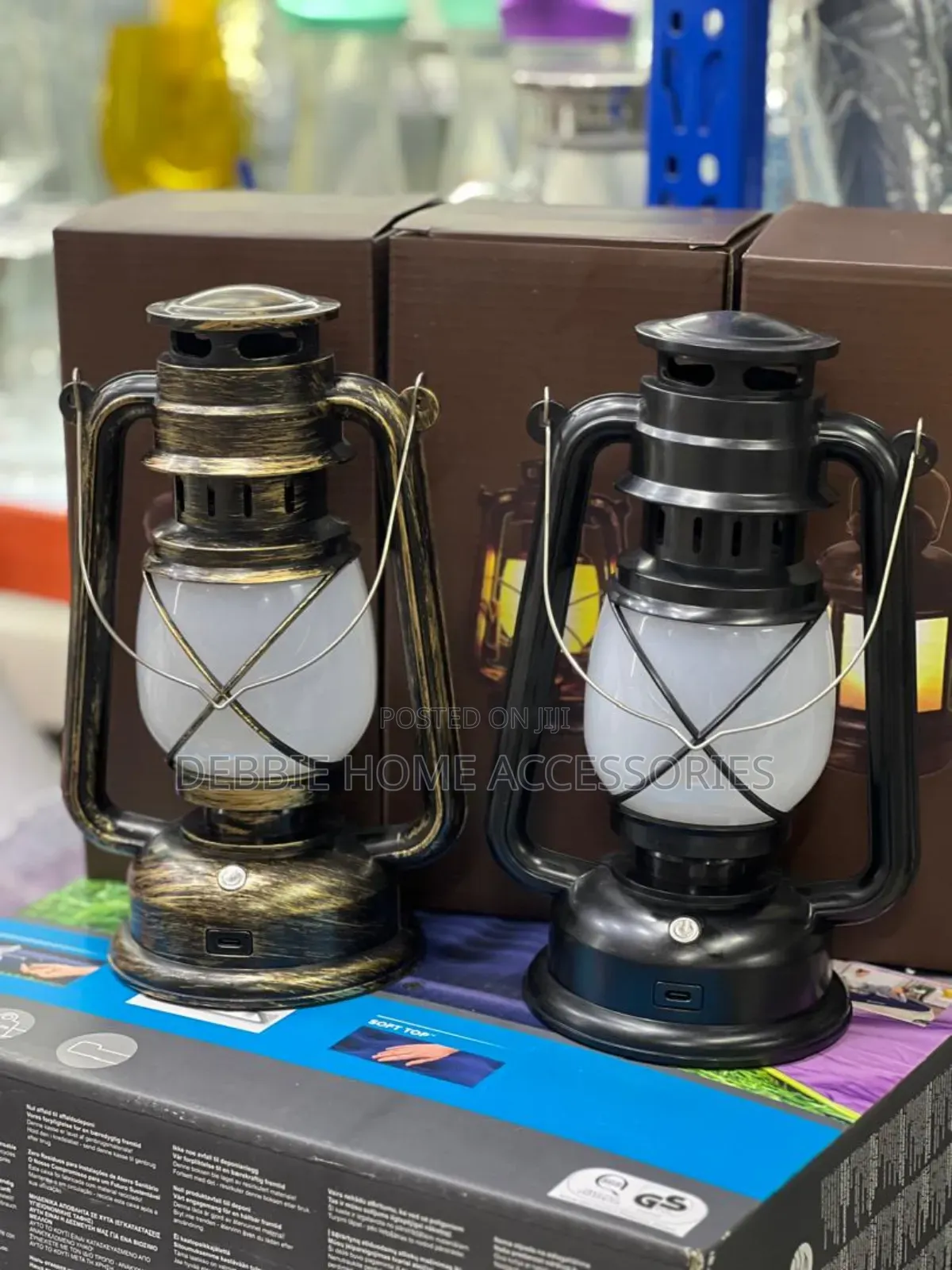 Chimney Lamp Rechargeable